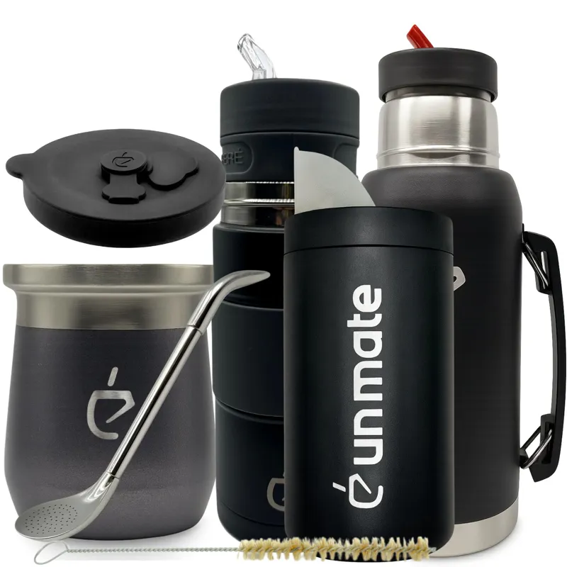 Mate Travel Set 7-in-1 — Ash Gray