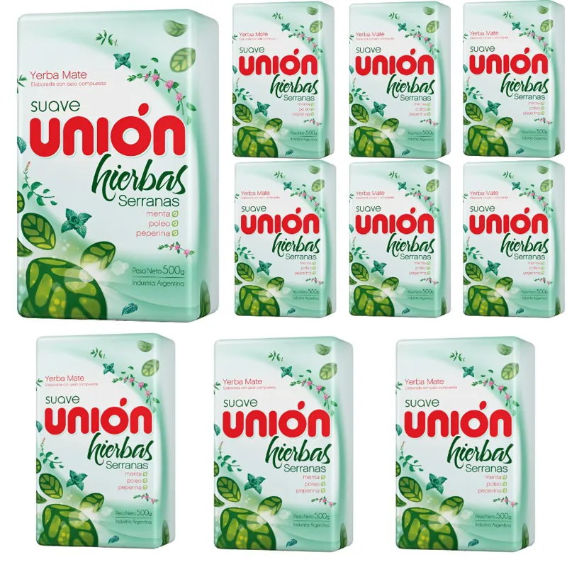 Unión Hierbas Serranas 5 kg komplekt (10×500 g)