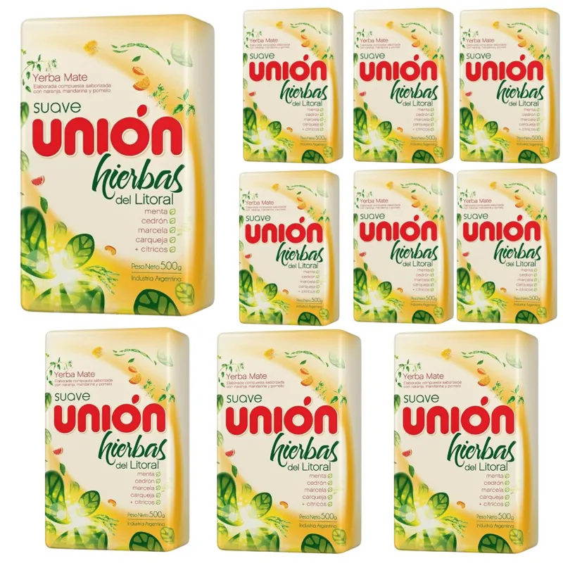 Unión Hierbas del Litoral 5 kg komplekt (10×500 g)