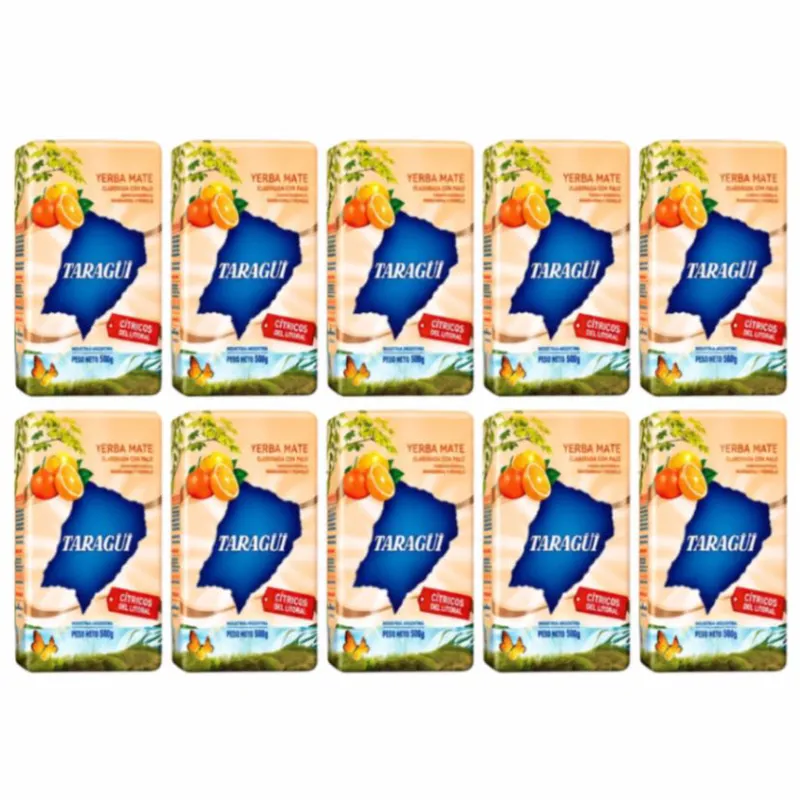 Taragüi Cítricos del Litoral 5 kg komplekt (10×500 g)